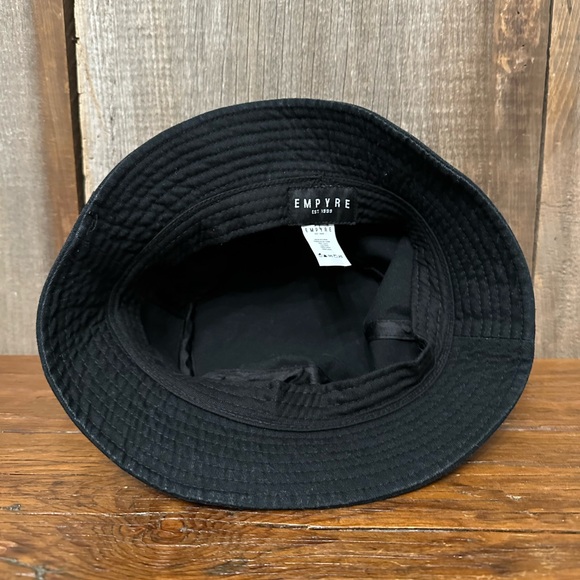 Empyre Always 2 Bucket Hat Embroidered Koi Fish in Black One Size - Picture 8 of 13